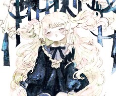 水彩イラストを描きます 水彩イラスト、テクスチャが欲しい方へ