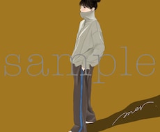 おしゃれなファッションイラストを作成します イメージ1