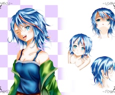 元気な可愛いイラストを作成いたします イメージ1