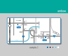 即日対応！シンプルかつ見やすい地図を作ります 名刺・HP・チラシなどにご利用ください！