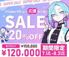 Vtuber高品質モデルをプロが一括で制作します イメージ1