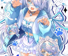目を引く可愛らしい貴方だけのイラスト描きます イメージ1