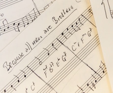 聴音課題を正確に録音し、指導までします イメージ1