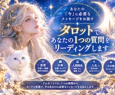 カードであなたの質問を1つリーディングします イメージ1