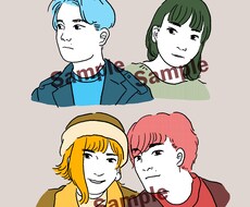 貴方の魅力を生かした似顔絵を制作します イメージ1