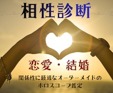 恋愛・結婚の相性をホロスコープで読み解きます イメージ1