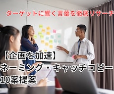 商品のネーミング案を10案提案します イメージ1
