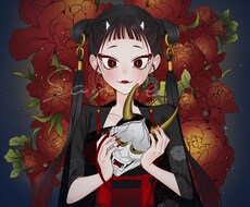 人の目を引くかわいい女の子の一枚イラスト描きます