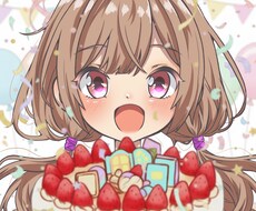 ラフ画の修正無料☆かわいい目を引くイラスト描きます リピーター多数！商用利用可！丁寧なやりとりを心がけています♪