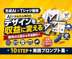Tシャツ販売で収益化を教えます イメージ1