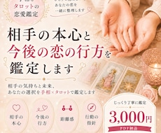 相手の本心と今後の恋の行方を鑑定します イメージ1