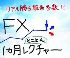 毎月限定５名！FX１か月とことんレクチャーします ☆口コミを見てください☆リアルな勝ち報告をいただいています！