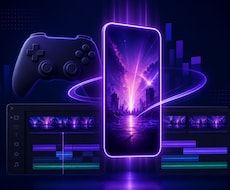 ゲーム配信の切り抜きショート動画を編集します イメージ1