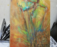 自宅で描いた油絵を売ります イメージ1