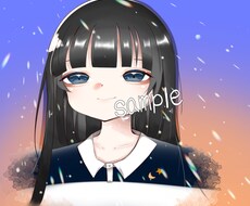 絵が苦手な方にSNSのアイコンを描きます イメージ1