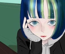 ゆるふわなイラストからかっこいいイラスト描きます イメージ1