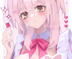 商用利用◎アイコンなどかわいいイラスト描きます かわいい女の子描きます！修正回数無制限⟡.·