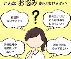 辞めたい…看護学生、看護師のお悩み相談聞きます イメージ1