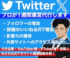 あなたのTwitter(X)をプロが運用代行します イメージ1