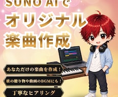 あなただけのオリジナル楽曲を制作します 想いをのせた、あなただけの一曲を。