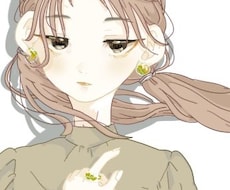 あなたのアクセサリーなどをイラストにします あなたの作品からイメージしてイラストに