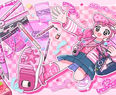 可愛くてちょっとゆるい一枚絵描きます イメージ1