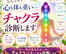 チャクラを診断いたします イメージ1