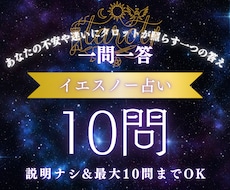 イエスかノー最大10問！答えのみをあなたに伝えます イメージ1