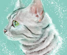 あなたの大切なペットをポップなイラストにします イメージ1