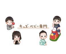 子供と赤ちゃんの似顔絵を描きます イメージ1