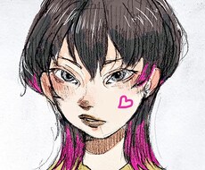 似顔絵アイコンやイラストを描きます イメージ1