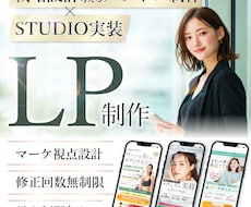 LPデザイン制作からStudio実装まで行います イメージ1