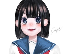 可愛くフワフワしたイラストをお描きいたします イメージ1
