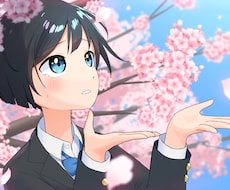 可愛い女の子のイラスト制作します イメージ1