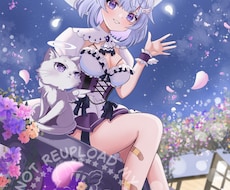 アイコン、一枚絵☆立ち絵、目を引くイラスト描きます サムネ、MV、live2D,YouTube、歌ってみたなども