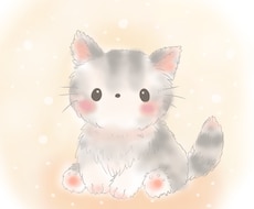 ゆるふわで優しい動物・ぬいぐるみ風キャラを描きます イメージ1