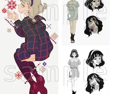 雰囲気あるキャラクターを作ります イメージ1