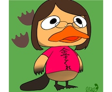 どうぶつの森風似顔絵描きます SNSアイコンや、プレゼントにも！！