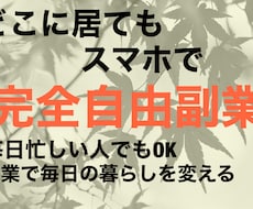 私が"本業"にしている『とっておき』の副業教えます イメージ1