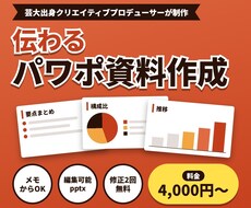 伝わるパワポ資料をデザインします イメージ1