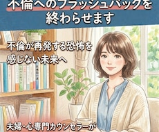 夫の不倫、フラッシュバックの悩みをお聞きします イメージ1