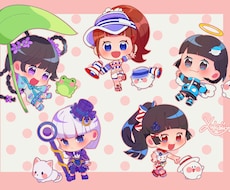 かわいらしい！デフォルメイラスト☆を作成します イメージ1