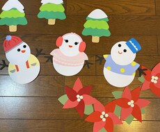 冬の壁面作ります イメージ1