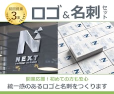 開業応援！ロゴと名刺をセットでつくります イメージ1