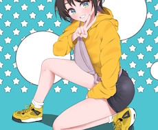 女性キャラのイラスト描きます イメージ1