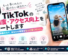TikTok認知度・アクセス向上をサポートします イメージ1