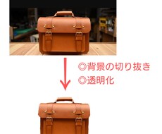 画像の背景透過します 最短即日納入！綺麗に仕上げます
