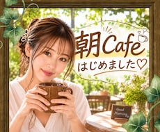 おはようございます☘️優しいカフェ朝から開いてます イメージ1