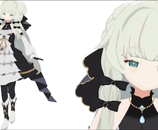 Vtuber様向けの3Dモデルを作成いたします イメージ1