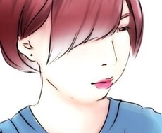 写真からSNS等で使えるアイコン描きます
